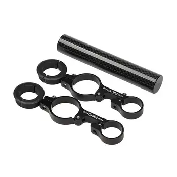 

Road Bicycle Code Table Bracket Handlebar Front Lights Mount Holder Smartphone Stand Holder Shockproof Extension Frame Metal