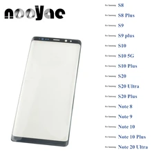 Écran tactile LCD avec lentille en verre, pour Samsung Galaxy S8 S9 S10 S20 Note 8 9 10 20 Plus=