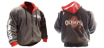 

2019 New OLYMPIA Men Gyms Hoodies Gyms Fitness Bodybuilding Sweatshirt Pullover Sportswear Male Workout Hooded Jacket Clothing