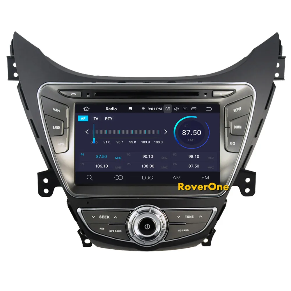 Best RoverOne For Hyundai Elantra Avante I35 2010 - 2013 Android 9.0 Autoradio Car Multimedia Player DVD GPS Navigation Head Unit 7