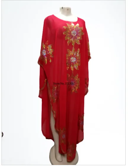 

2021 Summer Sexy African Women O-neck Sequined Plus Size Long Dress African Dresses for Women African Clothes