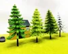 10pcs/5pcs HO OO Scale Model Trees Train Railroad Layout Diorama Wargame Scenery Entertainment accessories for DIY enthusiasts 2