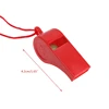 24 Pcs Color Plastic Cheer Sports Basketball Soccer Ball Fans Referee Whistle 5