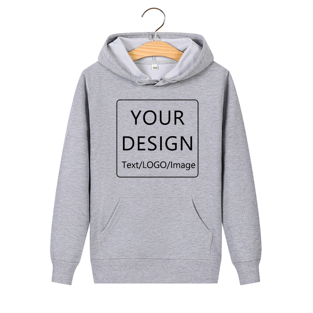  Custom Sweatshirt Logo Print Hooded Hoodies Customized Sweatshirt Cotton Streetwear Warm Clothes Be