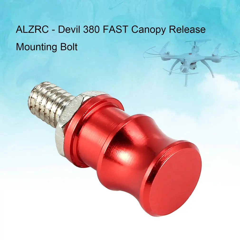 ALZRC - Devil 380 FAST Canopy Release Mounting Bolt D380F18B Helicopter Accessories Parts Component High Quality