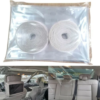 

PVC Car Cover Car Taxi Transparent Isolation Film Protective Cover Full Surround Insulation Car Seat Cover Waterproof