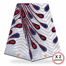 Анкара африканская ткань 12 ярдов Хлопок Нигерия стиль шитье Африканский Воск Печать Ткань Гана для свадебная одежда платье 91814