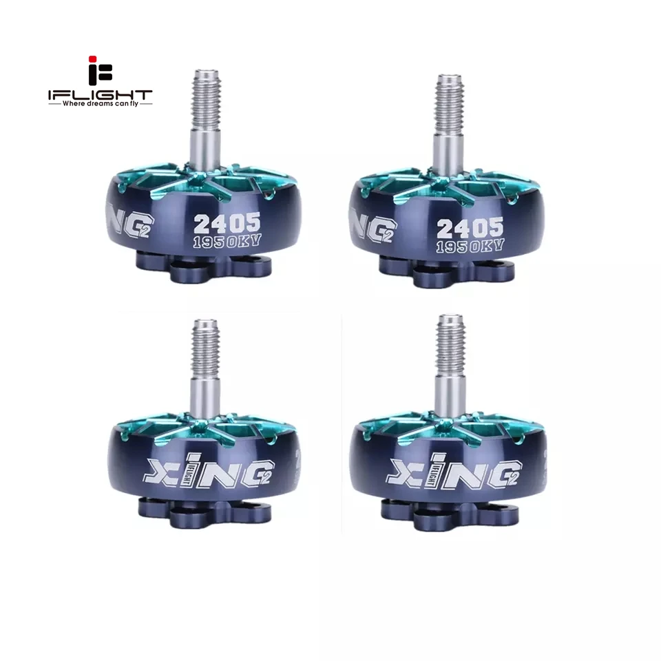 1/4pcs iFlight XING2 2405 Brushless Motor 1950KV 1800KV for RC FPV Racing Drone Quadcopter Frame Kit Spare Parts