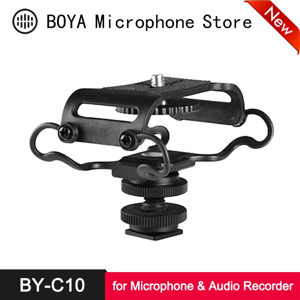 BOYA BY-C10 универсальное амортизирующее крепление для Sony Zoom H6 H5 H4n Roland Tascam Olympus