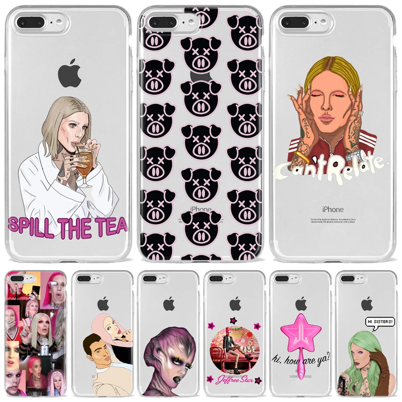 Jeffree Star Can't Relate Suave transparent silicone Phone Case For iPhone 5 SE 11 Pro Max X 6 6s 7 8 Plus Fundas Coque