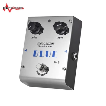 

BIYANG BL-8 Blues Overdrive Guitar Pedal Tonefacier Series Blues Overdrive Guitar Effect Pedal True Bypass Full Metal Shell
