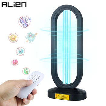 

ALIEN 38W UVC Ozone Ultraviolet Sterilizer UV Disinfection Lamp Timer Germicidal Light Ozonizer Bacterial Kill Mites Deodorizer