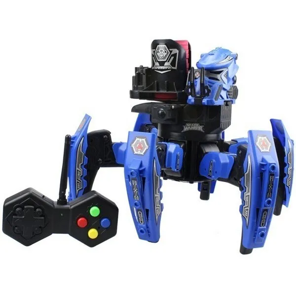 Радиоуправляемый робот-паук Space Warrior с пульками и лаз. прицелом KY9007-1