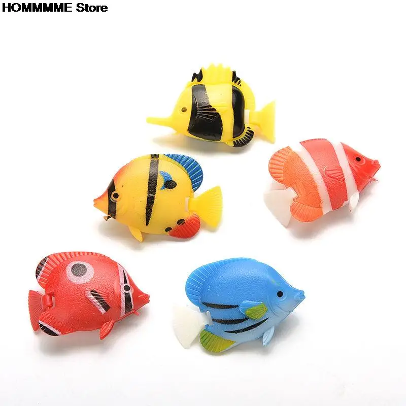 Fake-Floating-Artificial-Mini-Tropical-Fish-Simulation-Vivid-Landscape ...