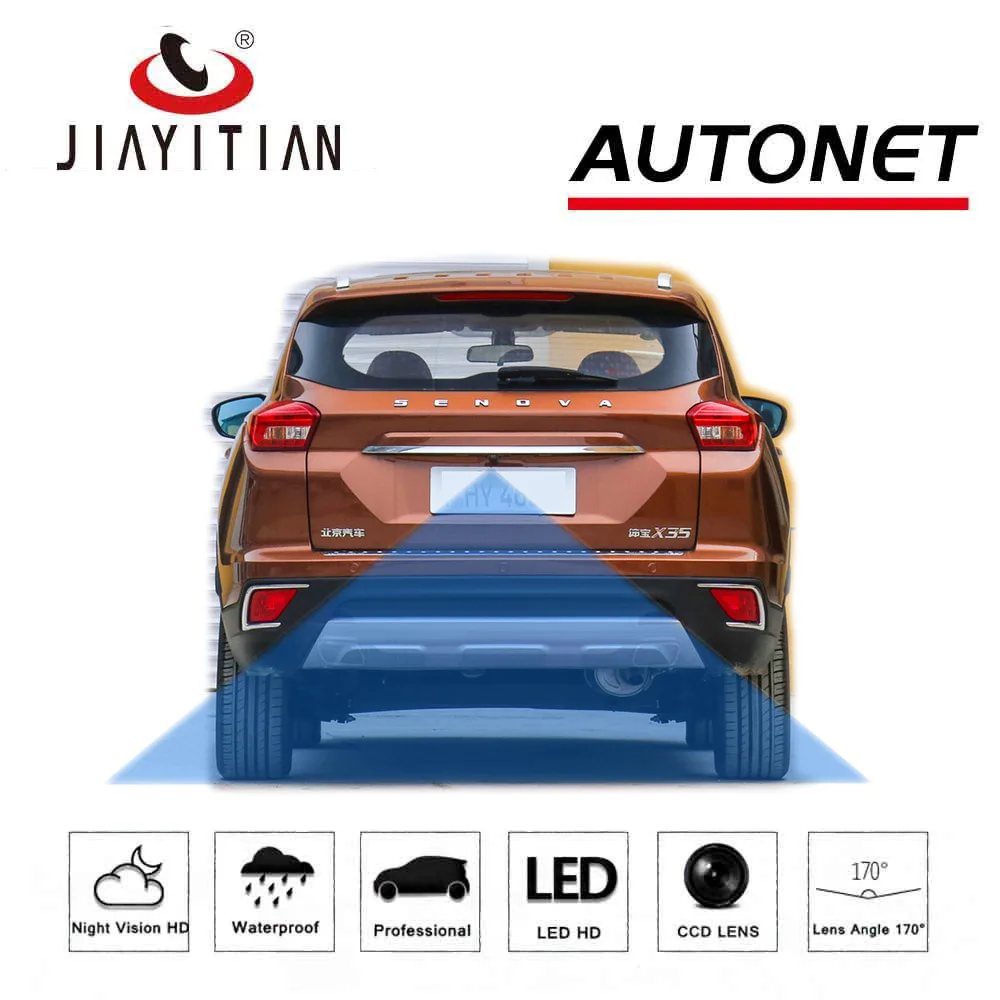 JIAYITIAN камера заднего вида для Baic Senova X35 2016 2017 2018 CCD/ночного видения/заднего