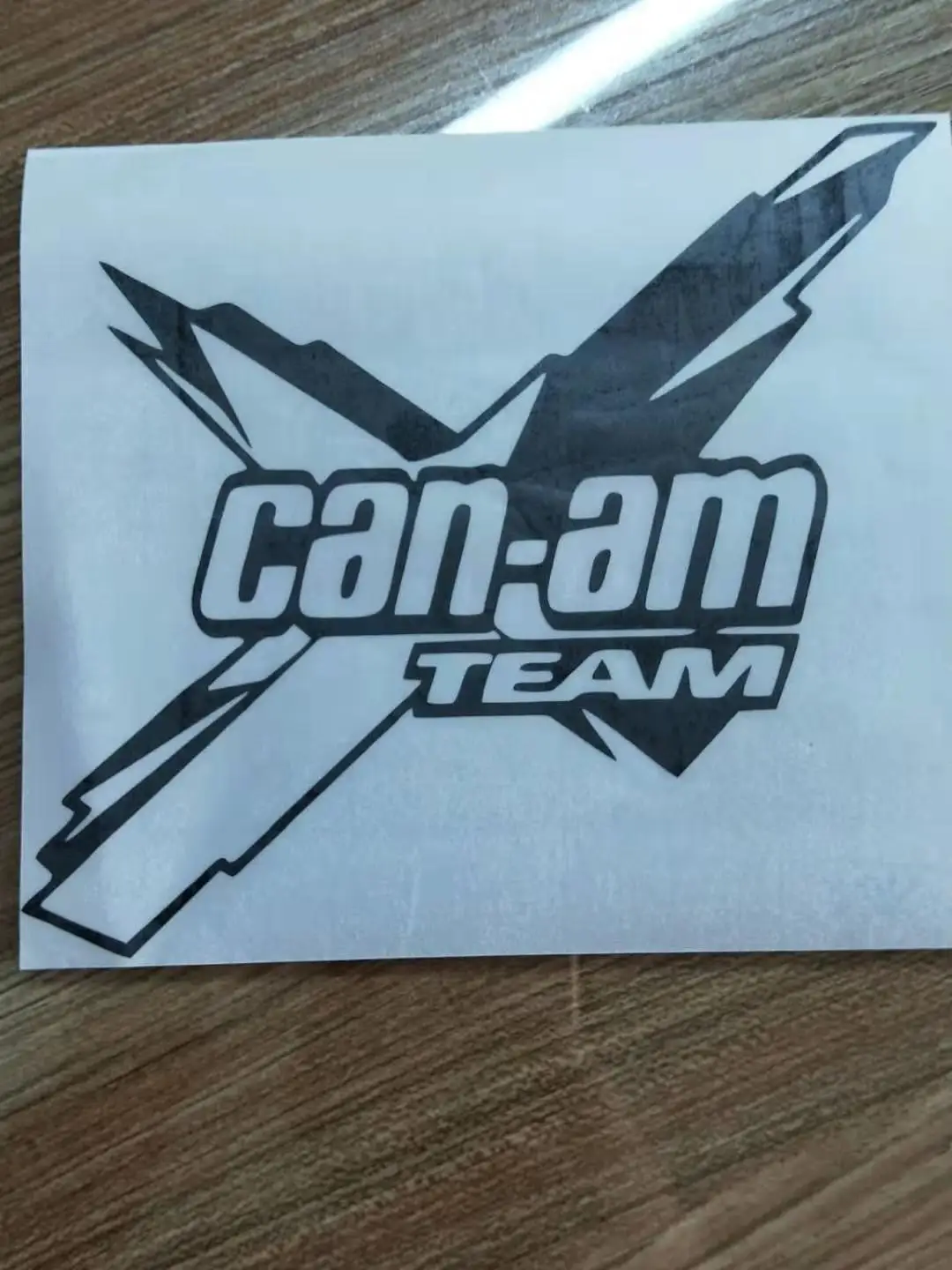 Автомобильная наклейка Can am team 18*16 1 см новый стиль популярный корпус