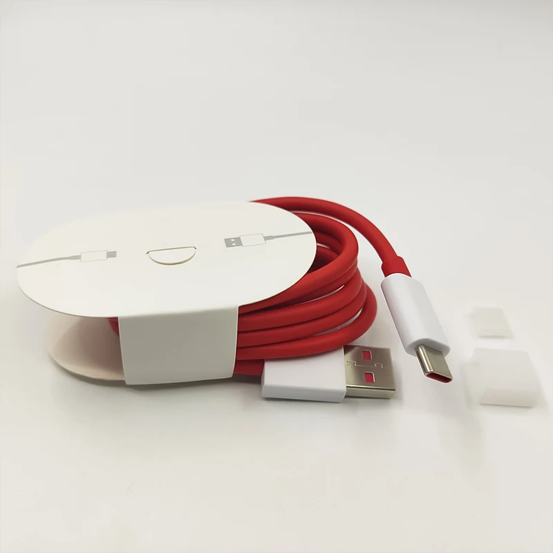 Для Oneplus X 7 7T Pro USB Warp Зарядное устройство 30 Вт зарядки Мощность адаптер 5V6A Быстрая зарядка Тип C зарядный кабель для мобильного телефона OnePlus 6, 6 комплектов/партия, 5T 5 3t