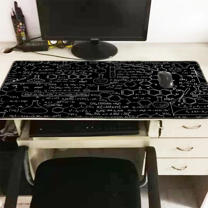 XGZ Gaming Mouse Pad Large Locking Edge Non Slip PC Black Chemistry Gamer Play Mats Mousepad Size for 25x29cm 30x80cm 40x90cm XGZ Gaming Mouse Pad Large Locking Edge Non Slip PC Black Chemistry Gamer Play Mats Mousepad Size for 25x29cm 30x80cm 40x90cm
