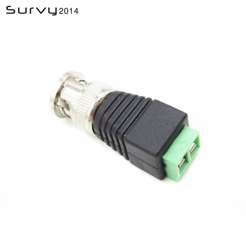 

5Pcs Coaxial CAT5 to CCTV Coaxial Camera BNC Video Balun Connector 13mm x 41mm Electronics Wireless Electronics Kit