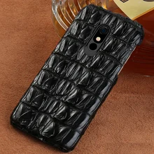 Натуральная крокодиловая кожа чехол для телефона LG Stylo 5 Чехлы роскошный чехол s для LG Stylo 4 V40 V50 G7 G8 ThinQ G8s ThinQ G6 G5