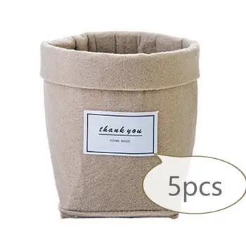 

5PCS Plant Grow Bag New Home Decorations Desktop Flower Basket Fleshy Pot Thicken Garden Pot Garden Supplies Brand New Hot Sale