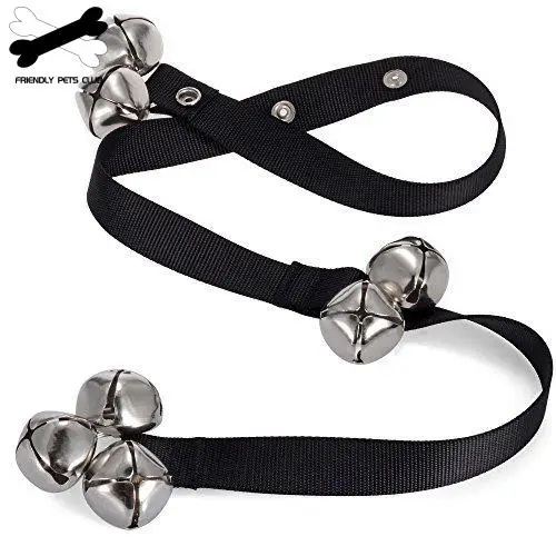 Pet Dog Training Dogs Doorbell Adjustable Rope Housetraining Communicate Alarm Clicker Training For Small Medium Large Pet Dog-2