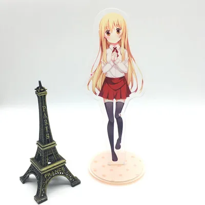 1 1 шт. 15 см Himouto Умару-Чан комикс фигурка на акриловой подставке модель держатель для тарелки торт Топпер Аниме Комикс Игра - Цвет: 1