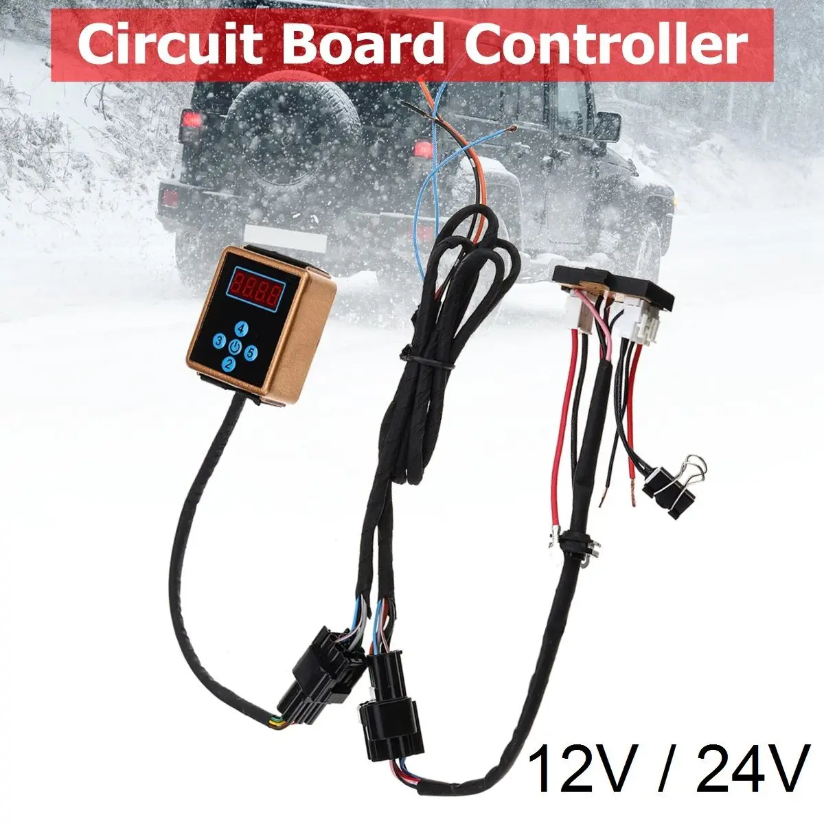 

New Durable 12V 24V Circuit Control Motherboard Board Controller For Air Parking Heater Useful