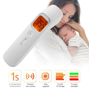 

Non-contact Infrared Thermometer Gun For Quick Measuring Adult baby Body Temperature High-Precision Temperature Measuring Tool
