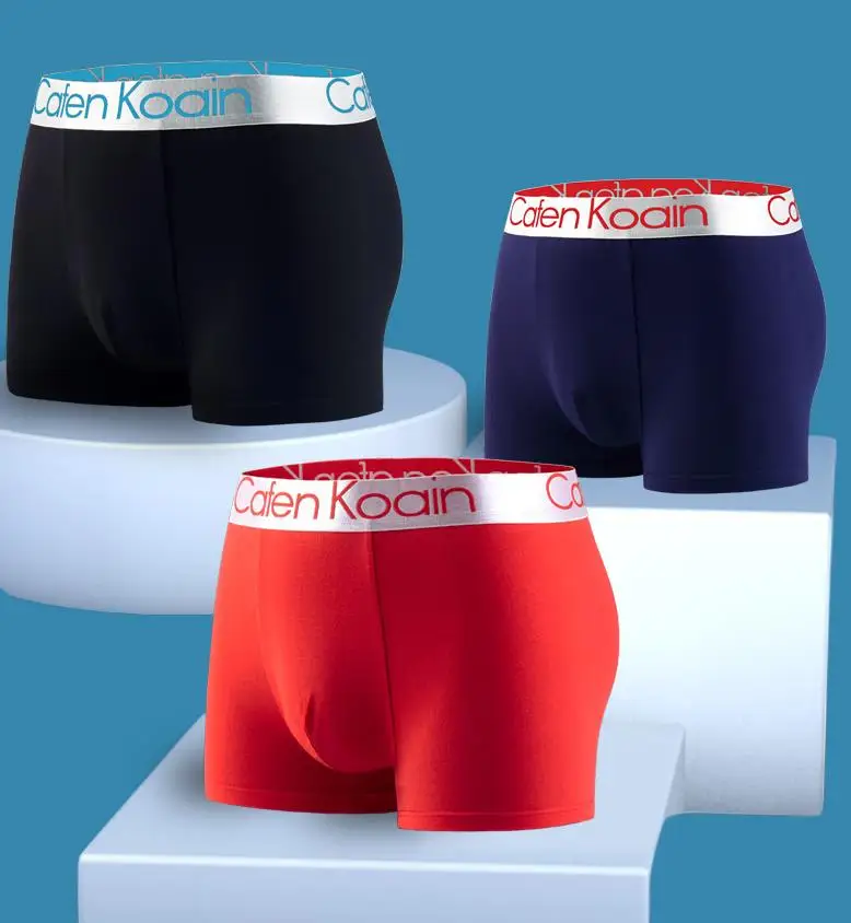 

Cafee Koaia Graphene Cotton Men's Underwear Men's Boxer Briefs Sexy Breathable Shorts Male Underpants