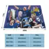 Glasgow Rangers Team Shaggy Throw Soft Warm Blanket Sofa/Bed/Travel Love Gifts Glasgow Rangers Football Scotland Gets We Are 3