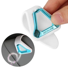 Nature Perfume Smell Flavoring Car Air Freshener Gift Decor For Sun Visor Backseat Aromatherapy Clip Auto Interior Accessories