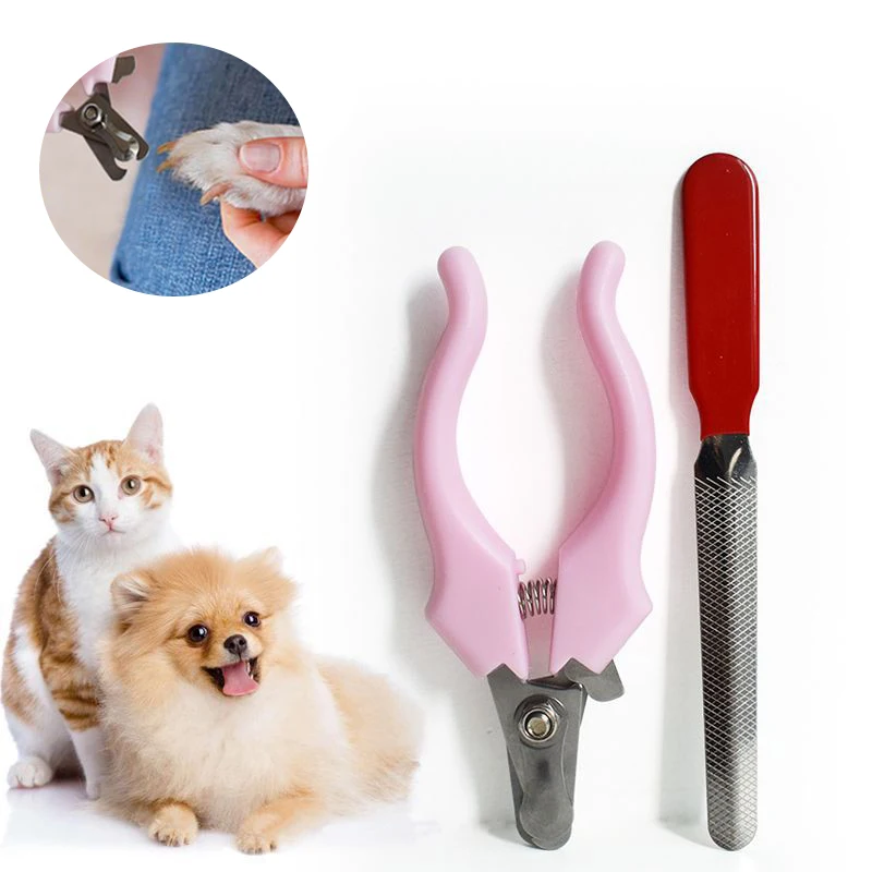 

Pet Nail Clippers Claw Cutter Scissors for Dog Puppy Cats Nail Trimmers Nail File Animal Pet Grooming Tool Supply