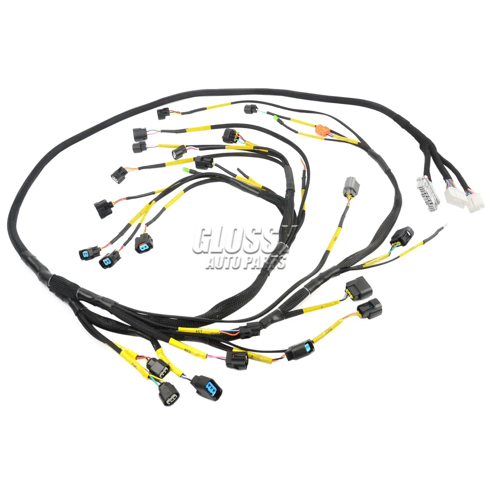 AP03 Tucked Engine Harness K20 K24 K-Series For Honda Acura K-Swap Integra CRX Civic EK EG