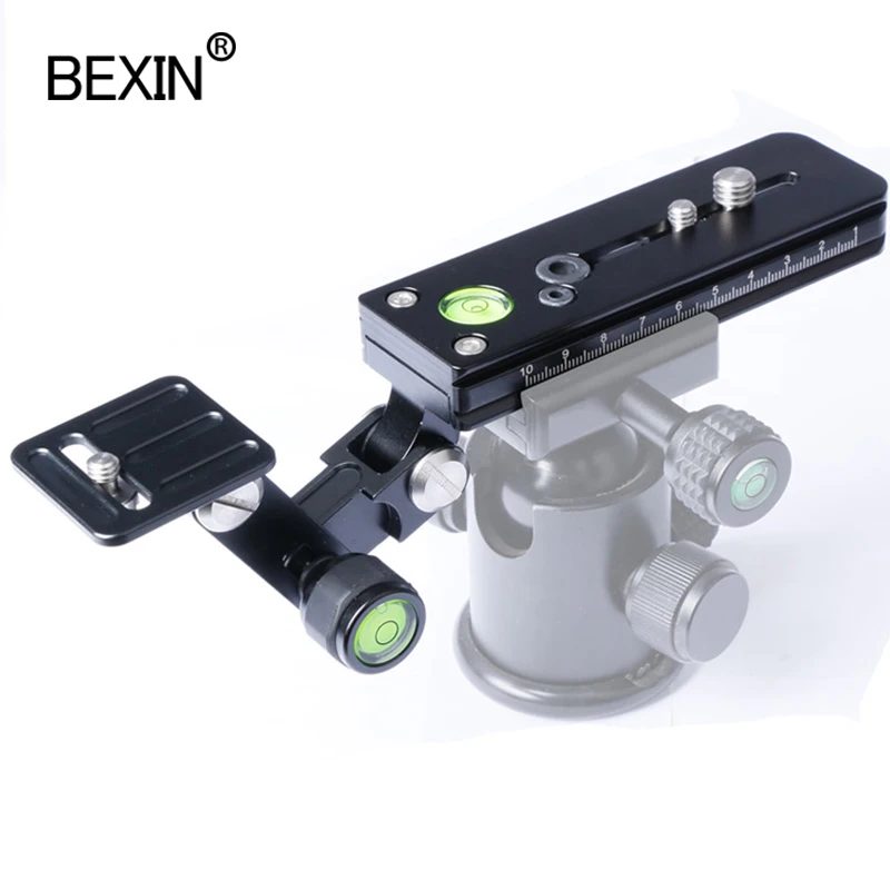 Long Camera Tripod Quick Release Plate Telephoto Lens Bracket Support Holder For ARCA SWISS Camera Long Nodal Slide Rail Adapter