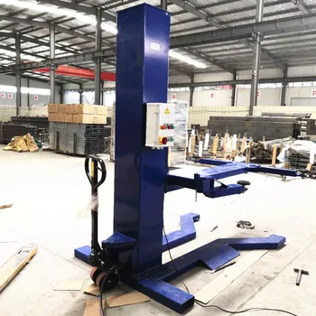 

2500kg movable single post car lift ramp