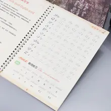 Курсивное письмо английская каллиграфия тетрадь для взрослых детей Упражнение паз почерк практика Книга X6HB