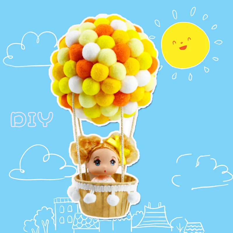 Дети ручной работы творческий DIY светящийся воздушный шар Droplight материал посылка Монтессори ремесло игрушки подарки на день рождения для детей