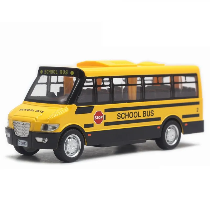 Scale1:43 1:50 Автомобильные изделия сплав Игрушечная модель Американский школьный