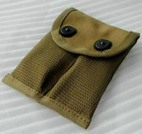 tomwang2012. WW2 WWII Us 1911 Pistol Double Magazine Ammo Pouch Military Reenactments
