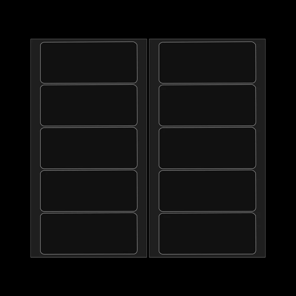 Square 50mmX100mm 10Pcs Double-Sided Nano Tape Sticky Pads Transparent Seamless Sticky Gripping Pads Anti-Slip Pads for Car Cell-Phone Office Home - Цвет: Square 50mmX100mm