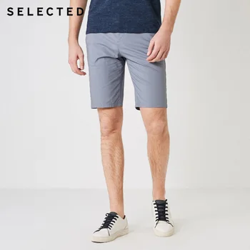 

SELECTED Men's Straight Fit Pure Color Knee-high Casual Shorts S|4192SH543
