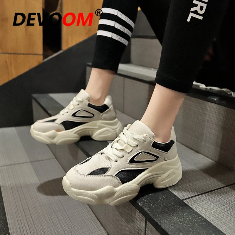 Новинка; женская обувь для бега; chaussures femme; массивные кроссовки; женская спортивная обувь года; Zapatos de mujer; Тройная обувь для папы