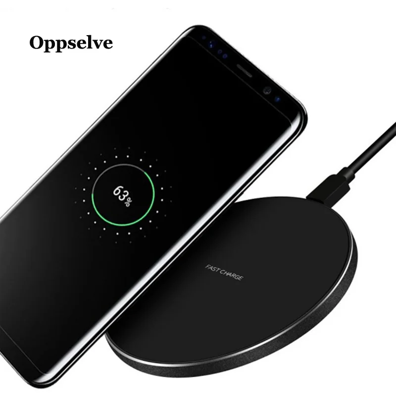 QI Беспроводное зарядное устройство Быстрая зарядка 15 Вт для iPhone 11 X XS Max XR samsung S9 S10