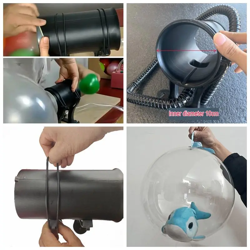 Ball Stopper Balloon Expander Machine Gift Convenient Filler Party Birthday Wedding Decoration Balloon Stuffer Tool Accessories