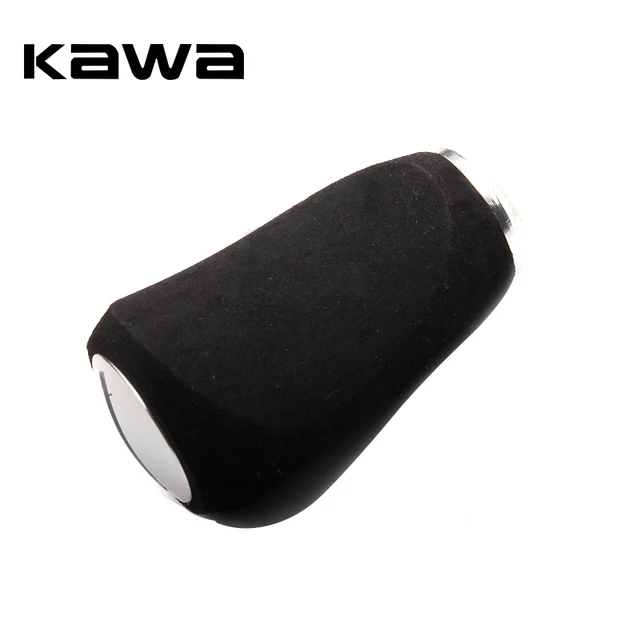 KAWA Fishing Handle Knob EVA Knob For Bait Casting and Spinning Reel for Bearing 7*4*2.5mm Fishing Reel Handle Accessory Silver