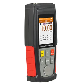 

Digital Ultrasonic Thickness Gauge Meter Tester USB Charging Digital Thickness Metal Tester High Precision WT100A