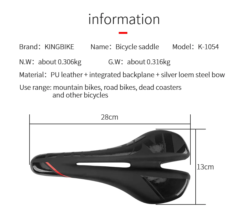KINGBIKE велосипедное седло углеродное мягкое удобное дышащее седло MTB горное велосипедное седло нескользящее Силиконовое Велосипедное Сиденье