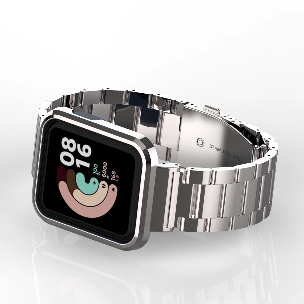 Cinturino in metallo per Xiaomi Mi Watch Lite cinturino cinturino in acciaio  inossidabile per Redmi Watch 2 Lite cinturino da polso cinturino  Correa|Smart Accessories| - AliExpress