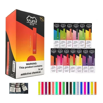 

500pcs/lot High Quality Puff Bar Vape Pen Pod Kit Portable puffbar Cartridges Vape starter Kit 1.3ml Pods 280mAh Battery Vapori